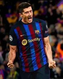 obraz-na-plotnie-canvas-robert-lewandowski-fc-barcelona-100x70-cm