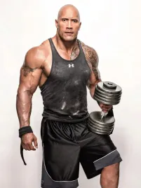 obraz-na-plotnie-canvas-dwayne-the-rock-johnson-kulturysta-100x70