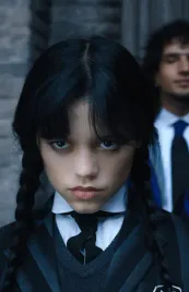 obraz-na-plotnie-canvas-obraz-wednesday-addams-family-100x70cm