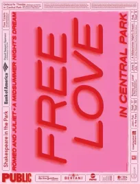 obraz-na-plotnie-canvas-free-love-summer-of-love-shakespeare-100x70
