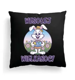 czarna-poduszka-z-imieniem-na-wielkanoc-zajaczek-wielkanocny-prezent-8