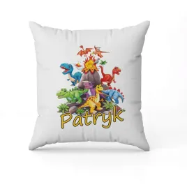poduszka-z-imieniem-na-wielkanoc-maly-dinozaur-dinozaury-dino-smok-wulkan