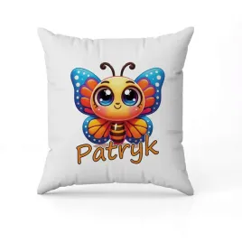 poduszka-z-imieniem-na-wielkanoc-slodka-pszczolka-motyl-motylek-bajkowy