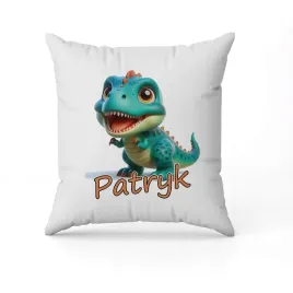 poduszka-z-imieniem-na-wielkanoc-maly-krokodyl-dinozaur-dinozaury-dino
