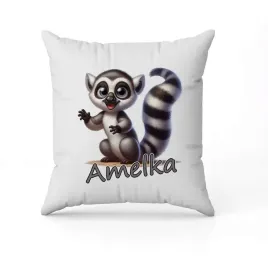 poduszka-z-imieniem-na-wielkanoc-maly-slodki-skunks-lemur-bajkowy