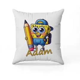 poduszka-z-imieniem-na-wielkanoc-zolta-gabka-sponge-bob-spongebob-bajka