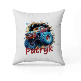 poduszka-z-imieniem-na-wielkanoc-kolorowy-duzy-samochod-monster-truck