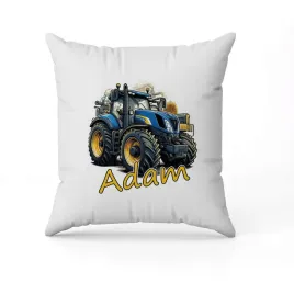 poduszka-z-imieniem-na-wielkanoc-duzy-zolty-traktor-ciagnik-new-holland-nh