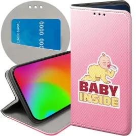 etui-z-klapka-do-xiaomi-15-ultra-wzory-gender-reveal-pregnant-baby-shower