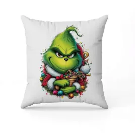 foto-poduszka-dekoracyjna-z-nadrukiem-prezent-grinch-swieta-imie