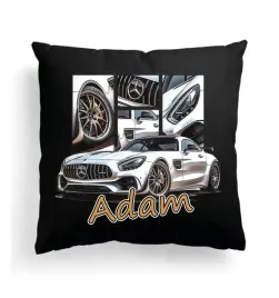 czarna-poduszka-z-imieniem-na-wielkanoc-samochod-auto-mercedes-cla-amg