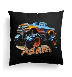 czarna-poduszka-z-imieniem-na-wielkanoc-duzy-samochod-auto-monster-truck-3