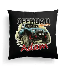 czarna-poduszka-z-imieniem-na-wielkanoc-samochod-auto-offroad-jeep