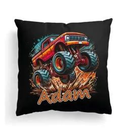czarna-poduszka-z-imieniem-na-wielkanoc-duzy-samochod-auto-monster-truck-2