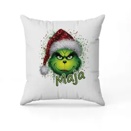 foto-poduszka-dekoracyjna-z-nadrukiem-prezent-grinch-swieta-imie-2