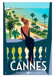 cannes-francja-plakat-vintage-retro-30x21-cm-2