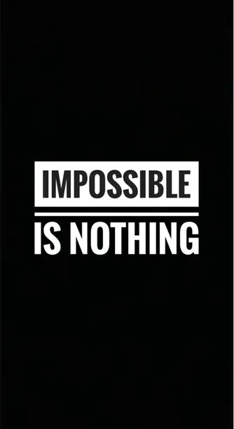 plakat-nothing-is-impossible-40x30-cm