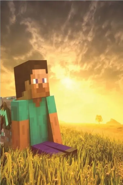 plakat-minecraft-gra-world-40x30-cm-stan-nowy