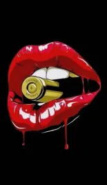plakat-red-lips-usta-ozdoba-30x21-cm