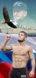 plakat-khabib-nurmagomedov-the-eagle-ufc-60x40-cm