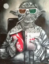 plakat-yoda-star-wars-baby-yoda-30x21-cm
