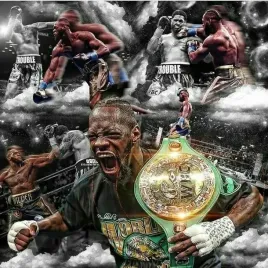 plakat-deontay-wilder-box-boxer-60x40-cm