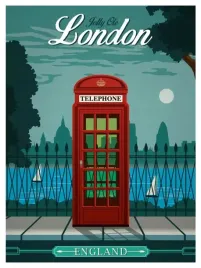 plakat-londyn-anglia-vintage-retro-70x50-cm-2