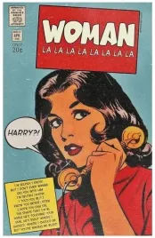 plakat-woman-kobieta-obraz-vintage-retro-70x50-cm