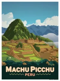 plakat-macchu-picchu-peru-vintage-retro-70x50-cm