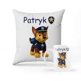zestaw-poduszka-kubek-psi-patrol-chase-piesek-prezent-imie