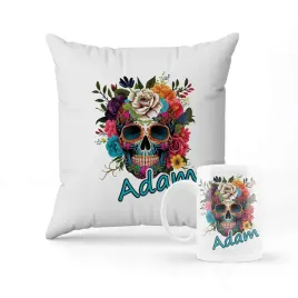 zestaw-poduszka-kubek-prezent-dla-dziecka-czaszka-boho-los-muertos-imie
