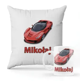 zestaw-poduszka-kubek-prezent-ferrrari-auto-sportowe-imie