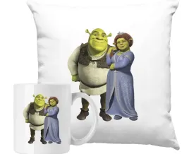 zestaw-poduszka-kubek-shrek-fiona-bajka-pomysl-na-prezent-imie