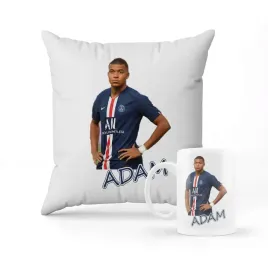 zestaw-poduszka-kubek-prezent-dla-dziecka-kylian-mbappe-psg-imie