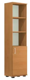 regal-biurowy-slupek-g-30-ii-1d-30cm-olcha-z-drzwiam