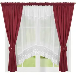 komplet-firan-z-zaslonami-kolor-bordowy-do-salonu-kuchni-z-tasma-160x400cm