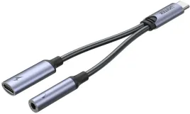 unitek-adapter-usb-c-na-minijack-35mm-i-usb-c-60w