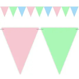 baner-flagi-party-w-trzech-kolorach-rozowo-seledynowo-blekitny-36