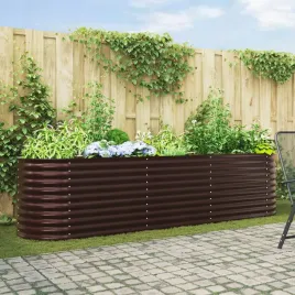 podniesiona-grzadka-ogrodowa-brazowa-320x80x81-cm-stal-galwanizowana