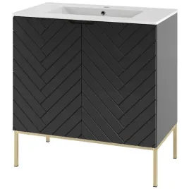 czarna-ryflowana-szafka-z-umywalka-80-cm-aspen-08-bm-zloty-stelaz-zestaw