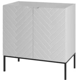 biala-ryflowana-szafka-pod-umywalke-80-cm-aspen-08-bm-czarny-stelaz