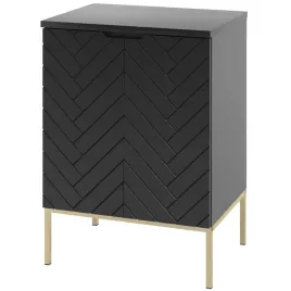 czarna-ryflowana-szafka-z-blatem-60-cm-aspen-09-cm-zloty-stelaz