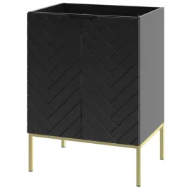 czarna-ryflowana-szafka-pod-umywalke-60-cm-aspen-09-cm-zloty-stelaz