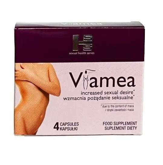 Viamea Tabletki na Libido dla kobiet- 4 kapsułki