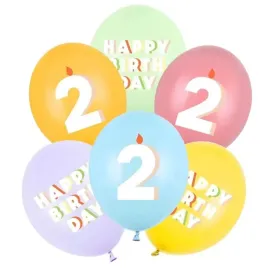 balony-cyfra-2-happy-birthday-mix-pastelowy-partydeco-12-6-szt
