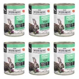 wiejska-zagroda-krolik-6x400g-monoproteinowa-karma-mokra-dla-psa-doroslego