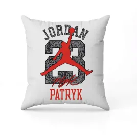 biala-poduszka-swiateczna-z-nadrukiem-przent-jordan-koszykowka-imie
