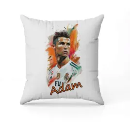 biala-poduszka-swiateczna-z-nadrukiem-przent-ronaldo-pilkarz-imie-6
