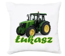 biala-poduszka-swiateczna-z-nadrukiem-prezent-john-deere-traktor-imie-2