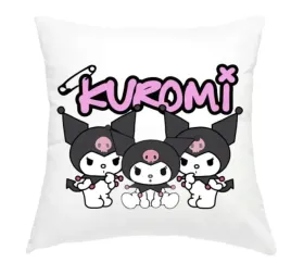 biala-poduszka-swiateczna-z-nadrukiem-prezent-kuromi-me-melody-imie-33
